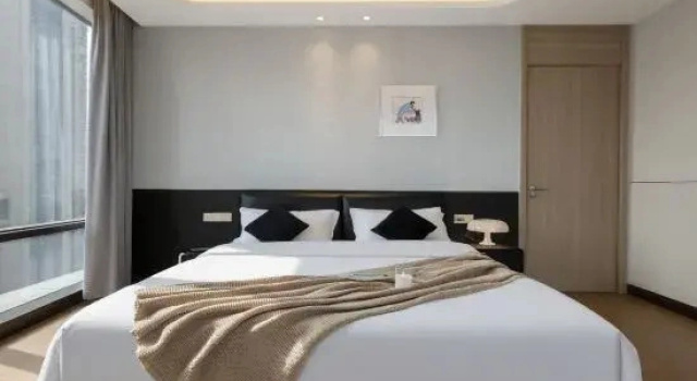 Люкс с видом на город Beidao Manyu Hotel (Wuhan Greenland International Financial City store)