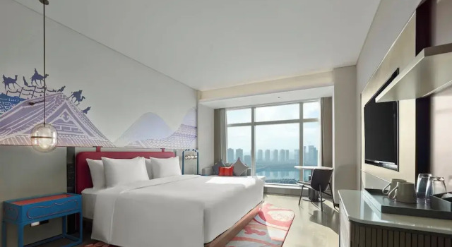 Двухместный номер Standard с видом на реку Dhawa Xi'an Chanba