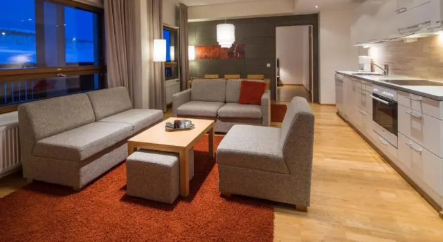 Апартаменты с 2 комнатами Lapland Hotels Saaga