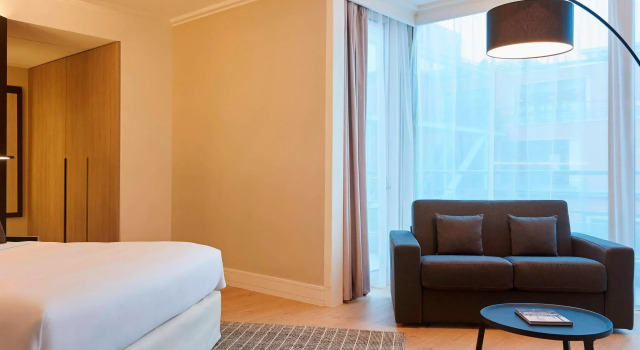 Двухместный полулюкс Lyon Marriott Hotel Cité Internationale