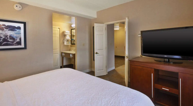 Двухместный люкс c 1 комнатой Hampton Inn & Suites Providence/Warwick-Airport