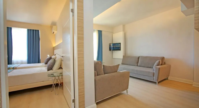 Апартаменты c 1 комнатой с балконом Vega Green Apart Hotel