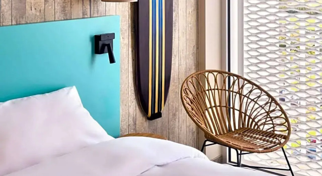 Номер Standard с балконом и с частичным видом на океан ibis Styles Bredene