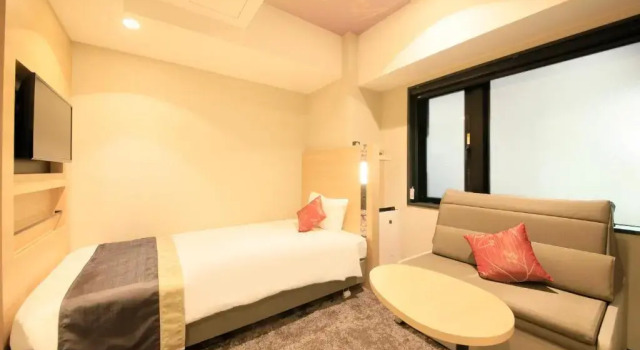 Одноместный номер The Hedistar Hotel Kyoto Nijo Comic & Books
