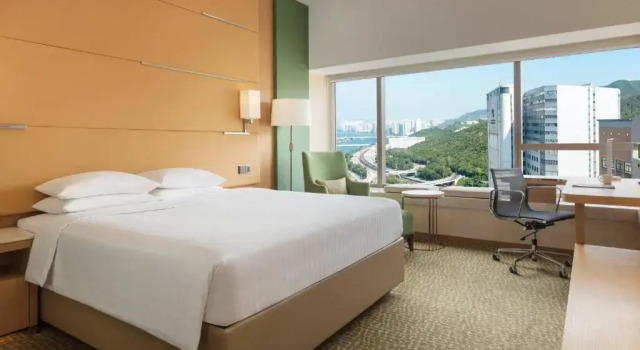 Двухместный номер с видом на город Courtyard by Marriott Hong Kong Sha Tin