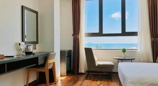 Двухместный номер Deluxe с видом на море Media Nha Trang Hotel