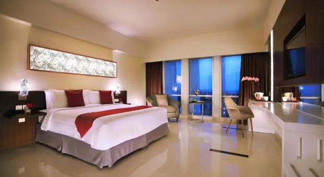 Deluxe Twin room Atria Hotel Malang