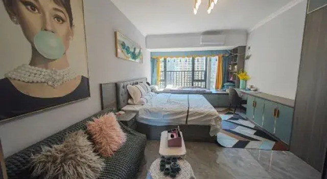 Yikang Homestay (Guoyue Jiuquwan), Rezerwuj Hotel Hotele w Nanning z parkingiem, Parking