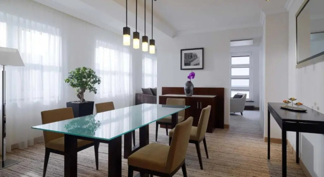 Двухместный люкс c 1 комнатой Cologne Marriott Hotel