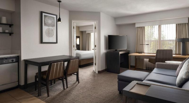 Двухместный люкс Residence Inn by Marriott Stockton
