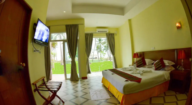 Двухместный номер Superior с видом на море Ocean Blue Ngwe Saung Beach Hotel