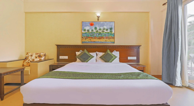 Двухместный номер Deluxe Treebo Dona Eliza, 700 Meters From Calangute Beach