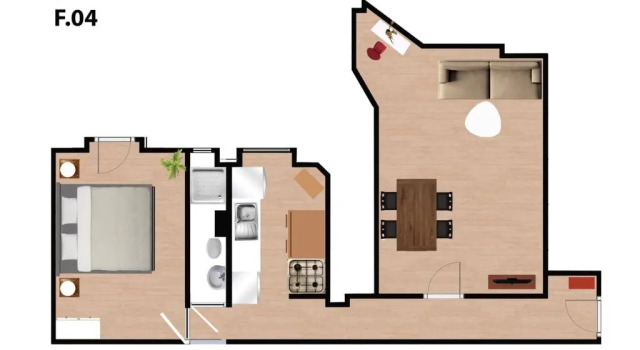 1 Bedroom Apartment with balcony primeflats - Apartments Schillerpark Berlin-Wedding