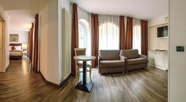Люкс с видом на озеро Hotel Sole Relax & Panorama