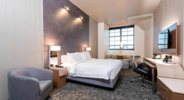 Студия Courtyard by Marriott Waterloo Cedar Falls