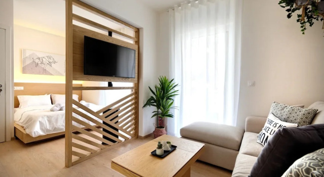 Двухместный люкс с балконом Hercules Residence