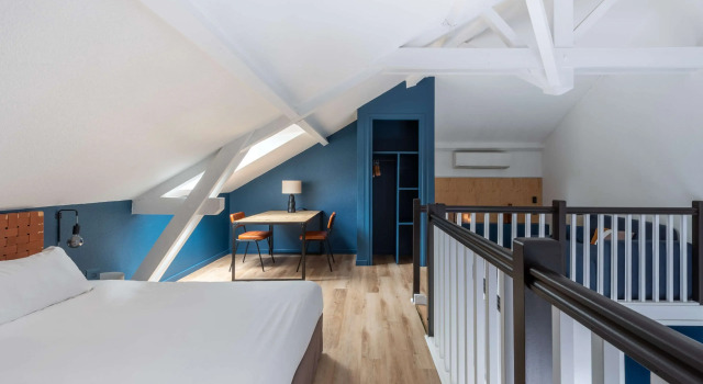 Четырёхместный люкс Best Western Bridge Hotel Lyon East
