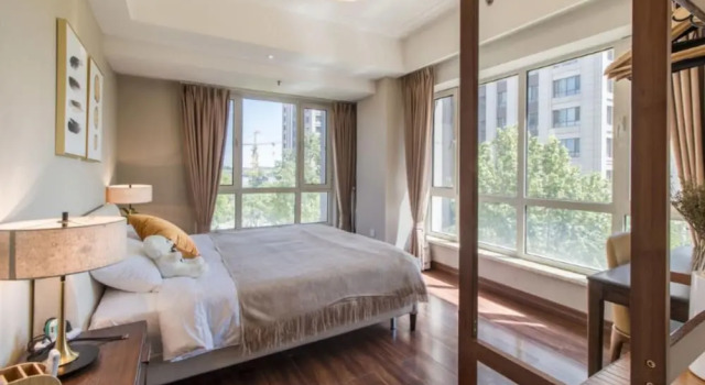 Апартаменты Home to Advanced Service Apartment New Country Exhibition Shop(Chinese Citizen Only)