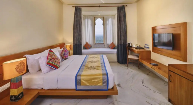 Двухместный номер Deluxe juSTa Brij Bhoomi Resort, Nathdwara