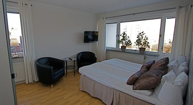 Двухместный номер Standard с балконом Riverside stay at Hotel - Ängelholm