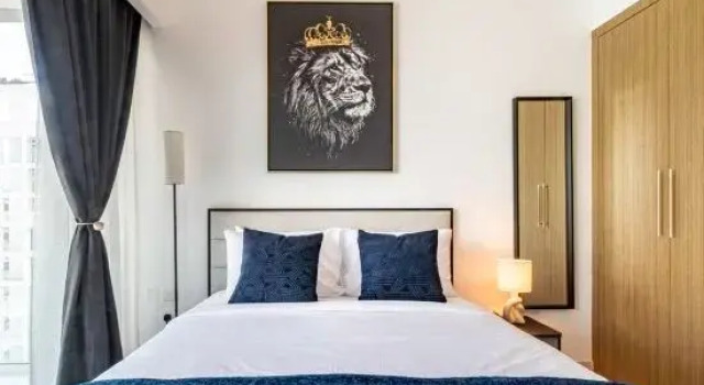 Люкс Deluxe Azizi Riviera 63 Luxe Studio with a Modern Twist