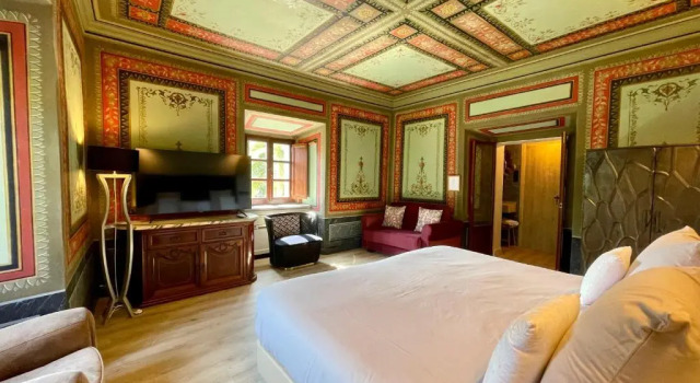 Двухместный номер Deluxe Akla Hotel Palacio Torre de Ruesga