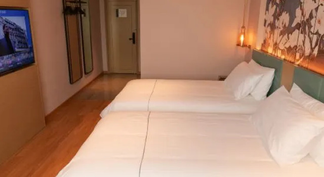 Standard Twin room Jinjiang Inn Baoding Junxiao Square Branch