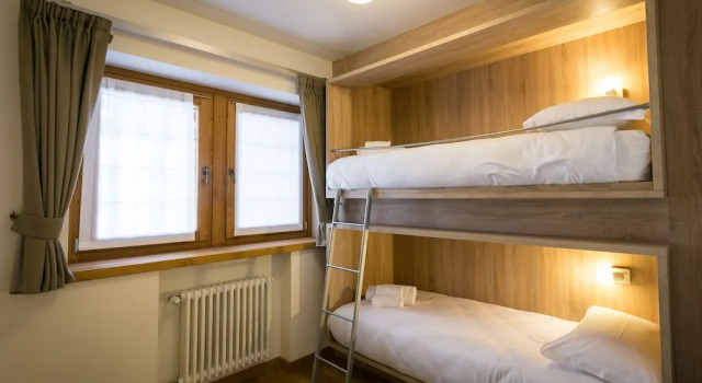 Семейные апартаменты с 2 комнатами с видом на горы Mirtillo Blu Family Apartment
