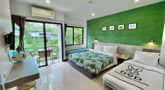 Трёхместный номер Standard с видом на сад Ideo Phuket Hotel - Naiyang Beach