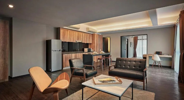 Suite Deluxe 1 camera da letto Tropics Eight Suites