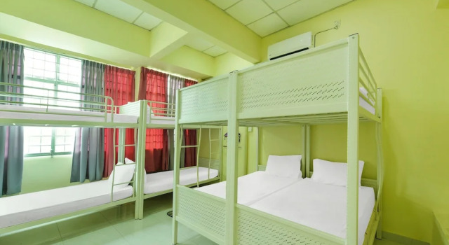 Кровать в общем номере (мужской номер) SPOT ON 90163 Kpfb Roomstay 2 - Hostel