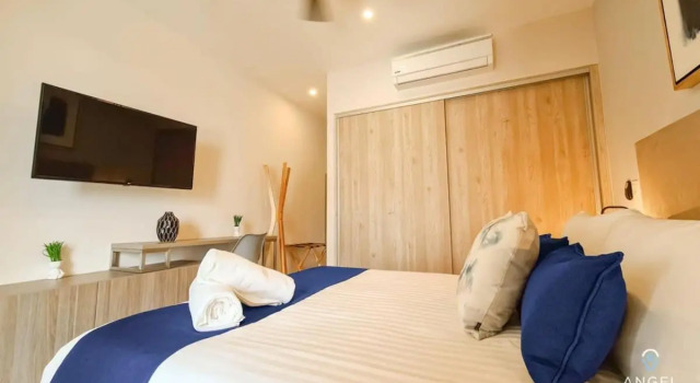 Resort style Stay WiFi Work Desk Gym and 2 Pools, Prenota Resort Hotel a Quintana Roo con parcheggio, Parcheggio
