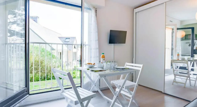 Studio Rose des Vents-2, Забронировать Отель Отели Киберон с парковкой, рядом с Quiberon- Morbihan aerodrome, Парковка