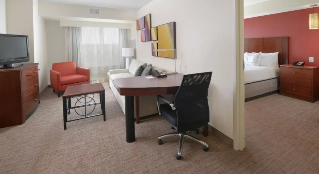 Люкс с 2 комнатами Residence Inn by Marriott Dallas Plano The Colony