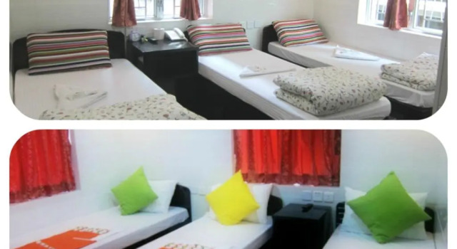 Трёхместный номер Standard Ashoka Hostel