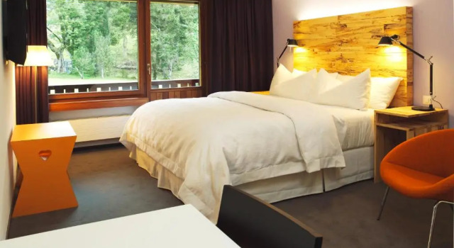 Двухместный номер Superior с балконом Wellness Hotel Stoos