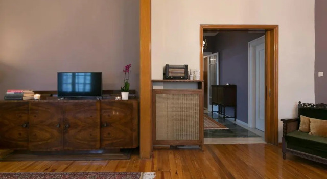 #FLH - Authentic Retro Flat in City Center, Rezervovat Hotel Soluň Macedonia