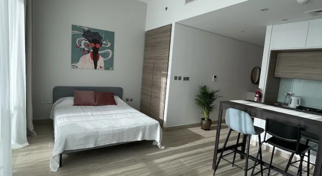 Modern Studio wz Stunning City View, Забронировать Апартаменты/квартира Дубай Эмират Дубай, рядом с Дубайский аквариум