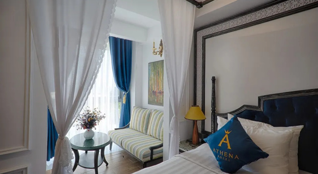 Номер Deluxe с балконом Athena Hotel Quy Nhơn