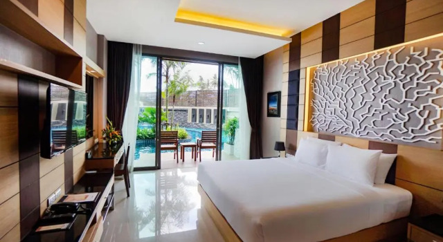 Двухместный номер Pool Access Aqua Resort Phuket - Near Beach and Chalong Pier