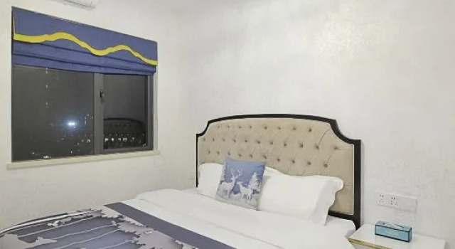 Семейный люкс с 3 комнатами с балконом Yujian Holiday Villa (Midea Egret Lake Branch, Foshan)