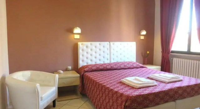 Klasický Dvoulůžkový s manželskou postelí pokoj Hotel Romagna