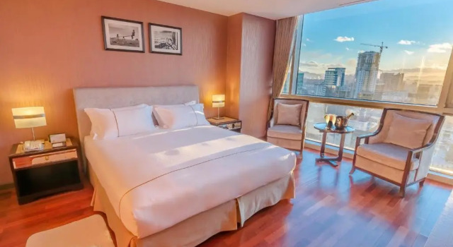 Люкс Deluxe с панорамным видом The Blue Sky Hotel and Tower