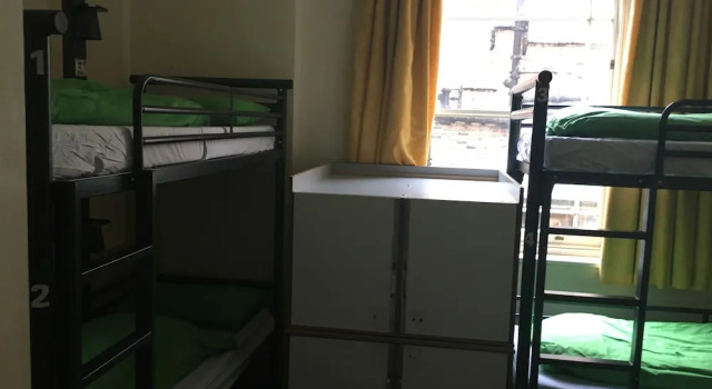 Четырёхместный номер Standard YHA London St Pauls