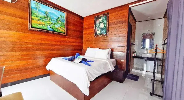 Двухместный номер Deluxe с балконом и с видом на океан The Beach Huts Lembongan
