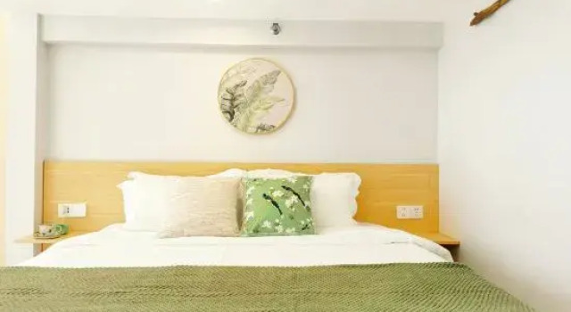 Кровать в общем номере Zhongshan Bestroom Homestay