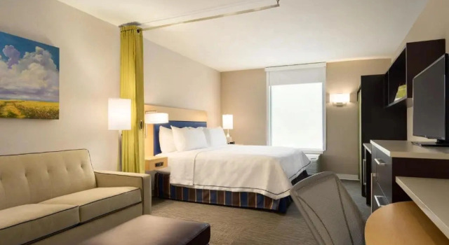 Одноместный люкс c 1 комнатой Home2 Suites By Hilton Leavenworth Downtown
