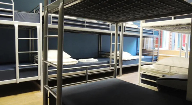 Кровать в общем номере 3BE Backpackers Bed & Breakfast Eindhoven
