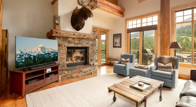 Коттедж Saddle Ridge D3 3 Bedroom Condo by Moonlight Basin Lodging