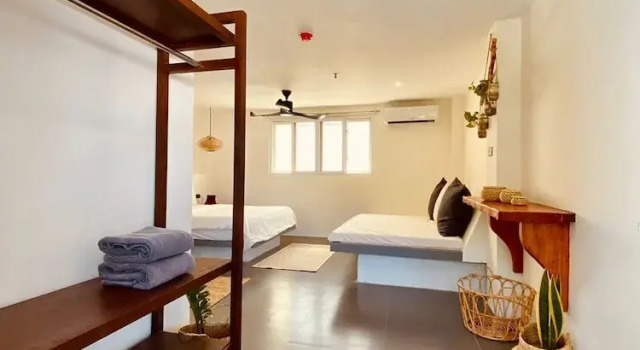 Standard Dreier Zimmer Happiness Hostel Boracay
